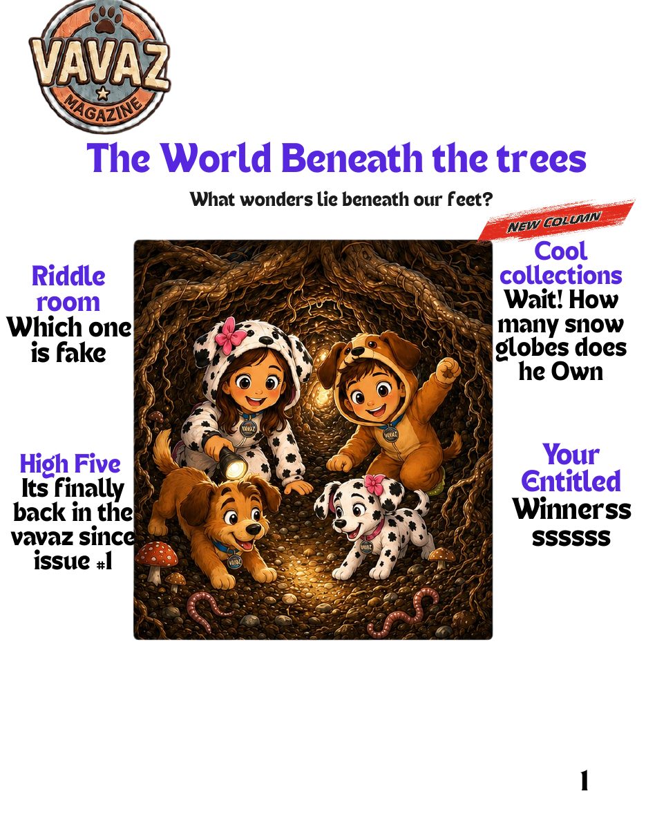 Cover of Vavaz issue 17: The World Beneath the Trees